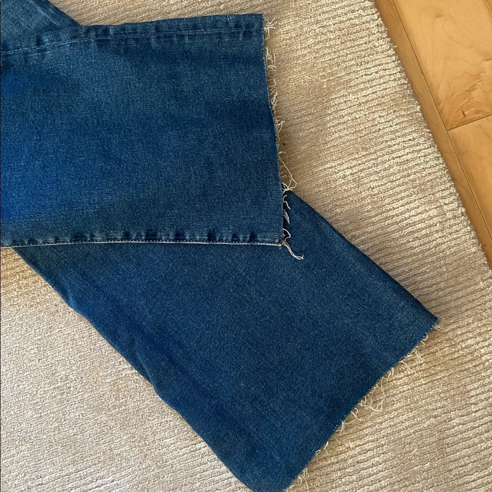 AG Adriano Goldschmied Angel Low-Rise Boot Cut Blue Denim Jeans Size 31 NWT - Picture 11 of 15